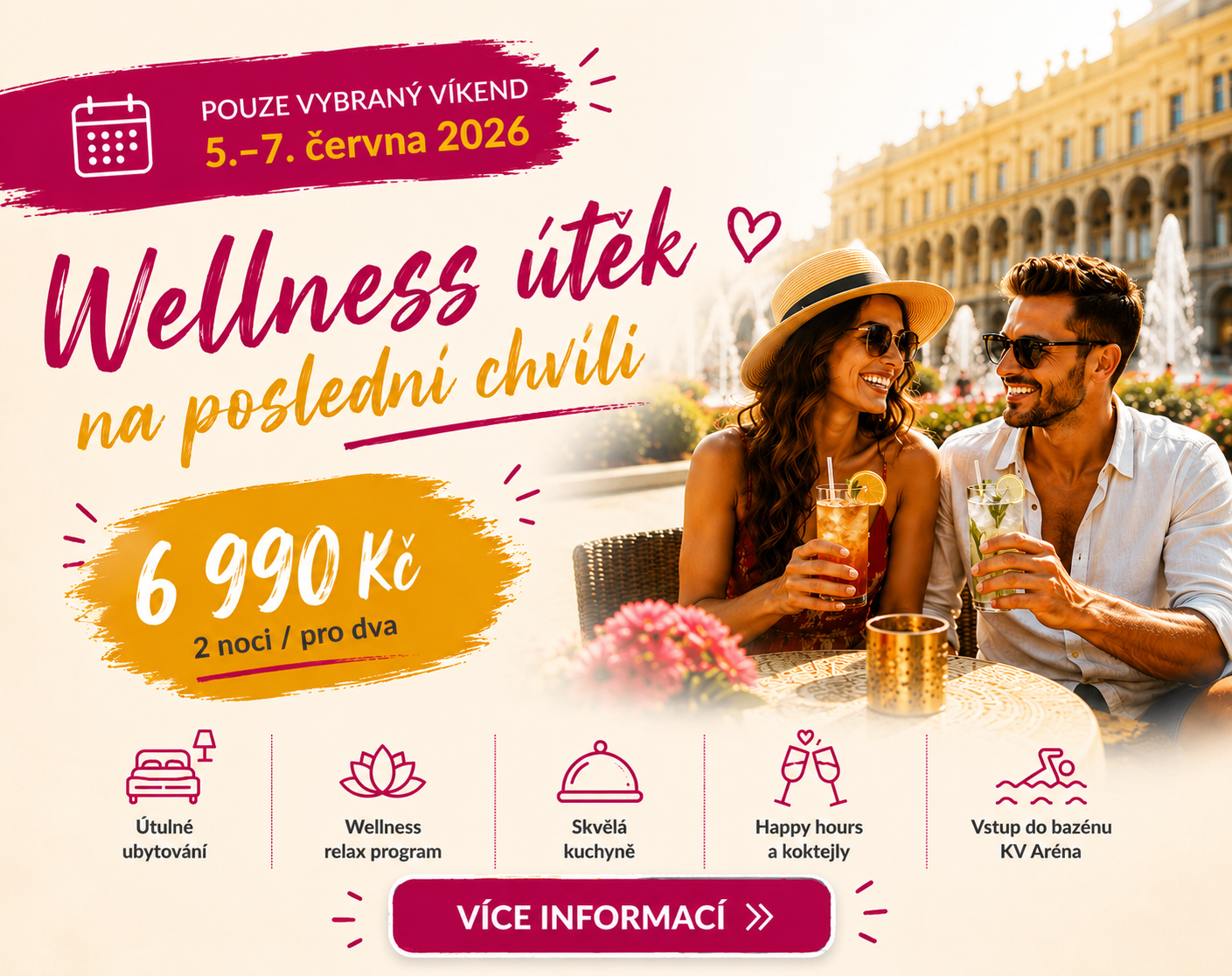 Wellness pobyty – akční nabídka