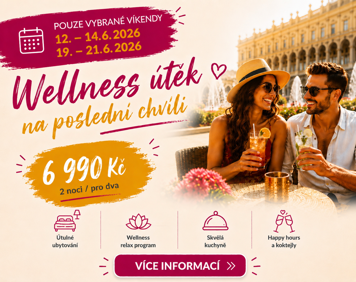 Wellness pobyty – akční nabídka