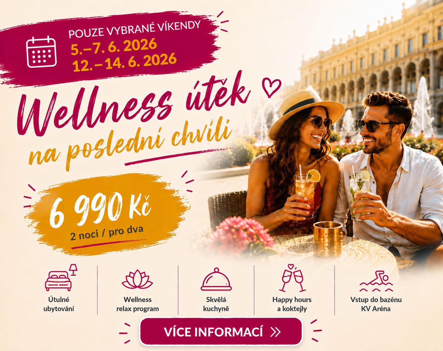Wellness pobyty – akční nabídka