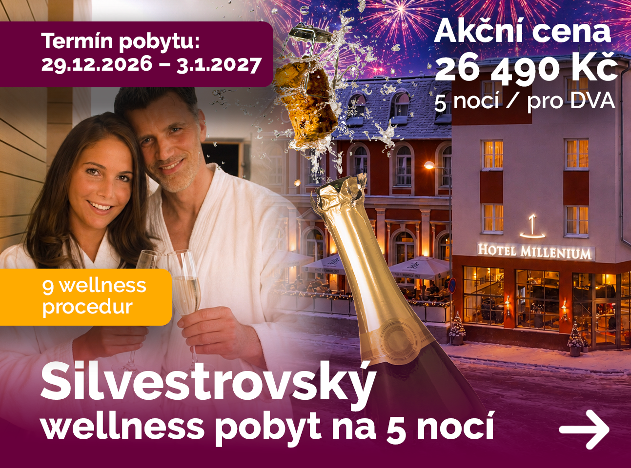Wellness pobyty – akční nabídka