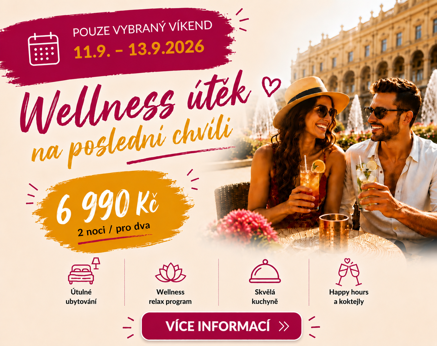 Wellness pobyty – akční nabídka